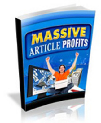 Product picture Massive Article Profits with Master Resell Rights