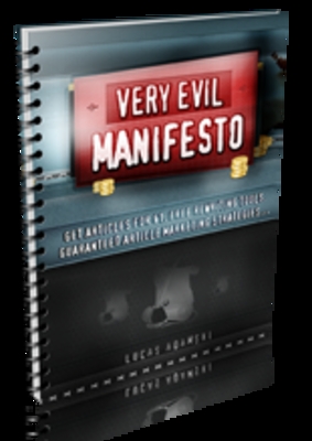 Product picture Very Evil Manifesto