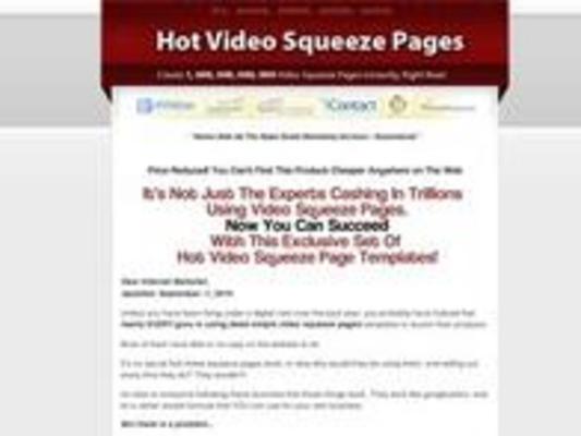 Product picture Video Squeeze Page Software and Video with MRR