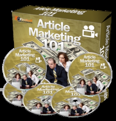 Product picture Article Marketing 101 Instruction Video