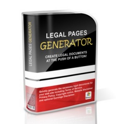 Product picture Legal Page Generator with MRR  -Giveaway Rights