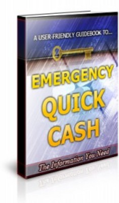 Product picture Emergency Quick Cash Brandable Unrestricted PLR