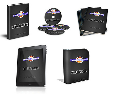 Product picture Product Creation Gold - Videos Software Ebook with RR
