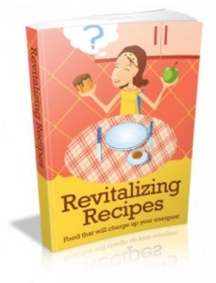Product picture Revitalizing Recipes with MRR & Giveaway Rights