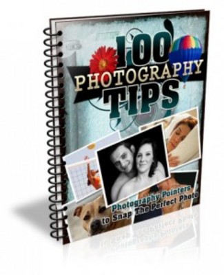 Product picture 100 Photography Tips with MRR & Giveaway Rights
