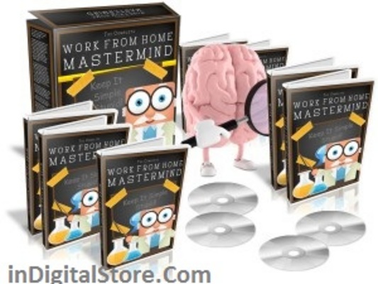 Product picture Work At Home Mastermind - Package with MRR