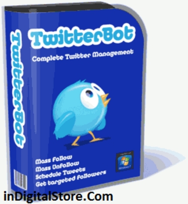Product picture TwitterBot with Master Resell Rights