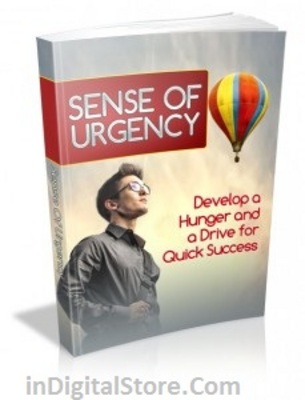 Product picture Sense Of Urgency with MRR & Giveaway Rights