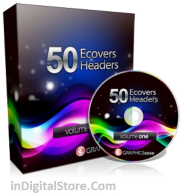 Product picture 50 eCovers & Headers Design Package - Graphics Package