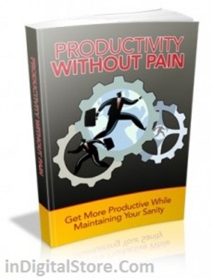 Product picture Productivity Without Pain with MRR & Giveaway Rights
