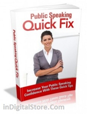 Product picture Public Speaking Quick Fix with MRR & Giveaway Rights