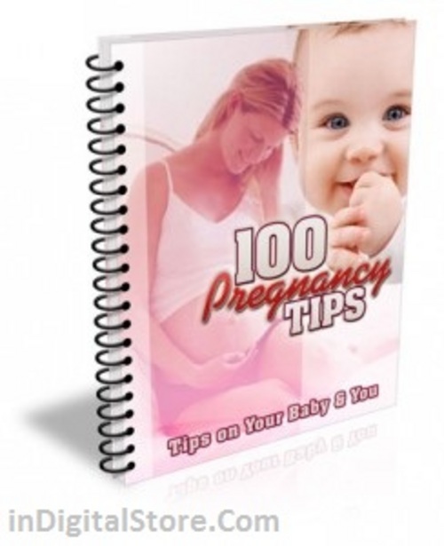 Product picture 100 Pregnancy Tips with MRR & Giveaway Rights