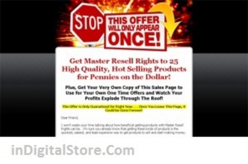 Product picture 25 MRR Products OTO #1 - Package with MRR