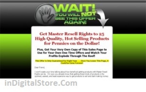 Product picture 25 MRR Products OTO #2  - Package with MRR