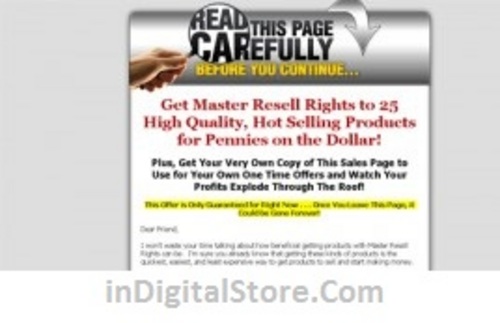 Product picture 25 MRR Products OTO #3 - Package with MRR