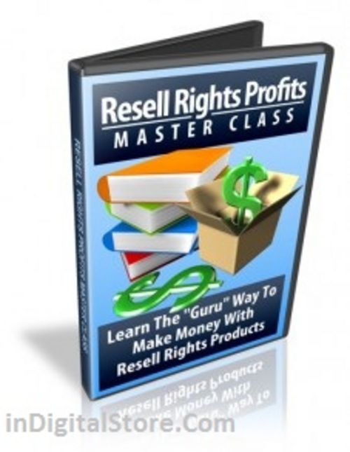 Product picture Resell Rights Profits Master Class - Package with RR