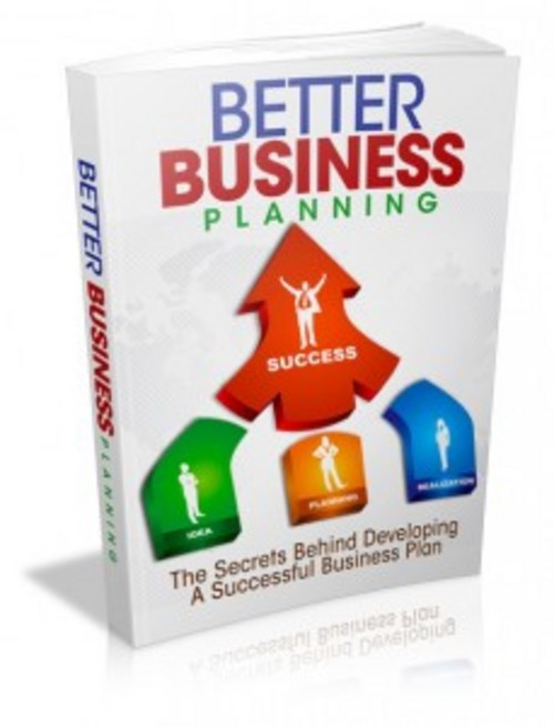 Product picture Better Business Planning with Master Resell Rights