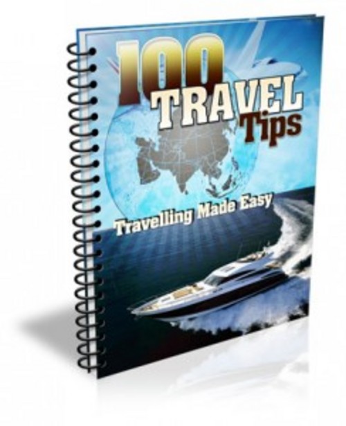 Product picture 100 Travel Tips - Ebook with Master Resell Rights