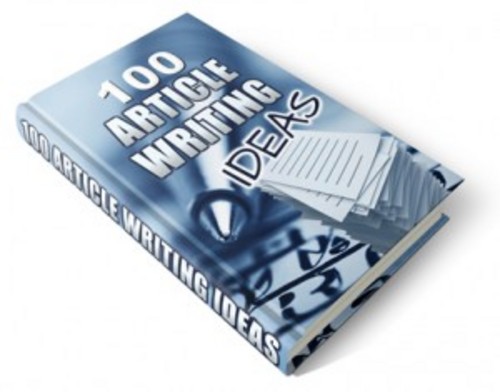 Product picture 100 Article Writing Ideas - Ebook with PLR