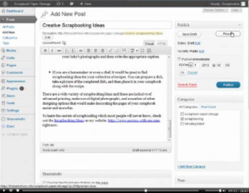 Product picture How To Drip Feed Content In WordPress - Video with PLR