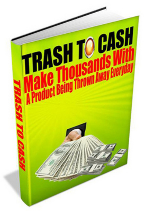 Product picture Trash To Cash - Ebook with PLR & Free Bonus
