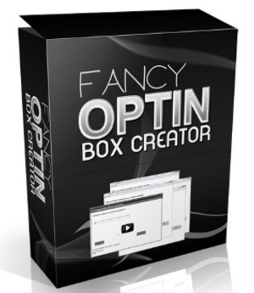 Product picture Fancy Optin Box Creator - Software & Video
