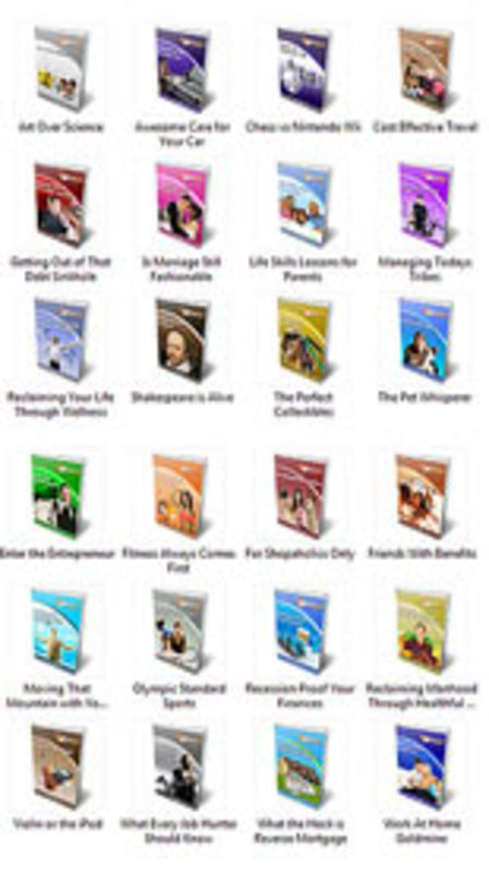 Product picture Quality Ebooks - 25 Ebooks