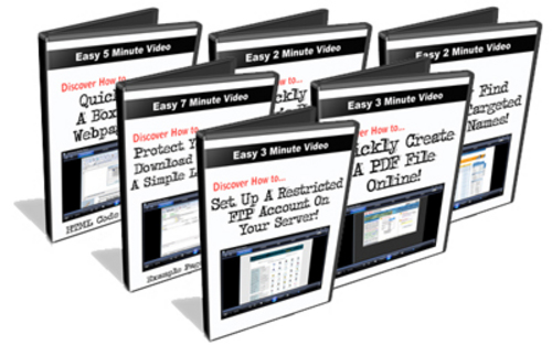 Product picture Website Training Videos - Instruction Video with PLR