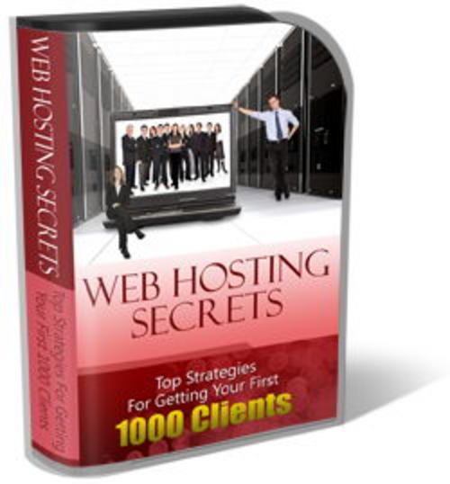 Product picture Web Hosting Website Template - Template