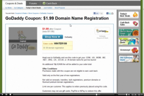 Product picture Register Domain Names At Discount Instruction Video