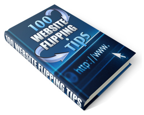 Product picture 100 Website Flipping Tips - Ebook with PLR