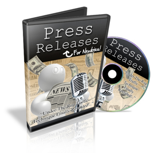 Product picture Press Releases For Newbies - Instruction Video