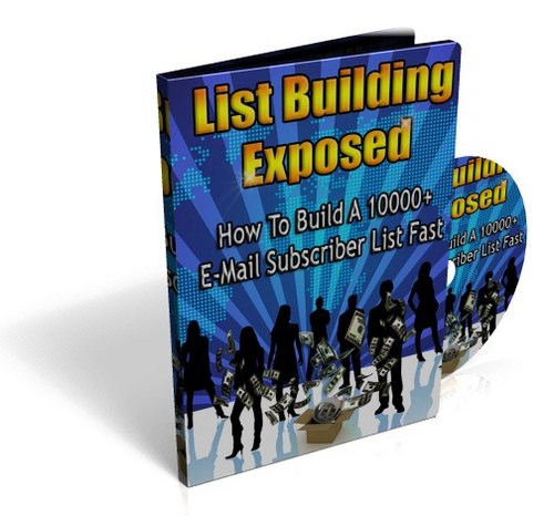Product picture List Building Exposed - Instruction Video with PLR
