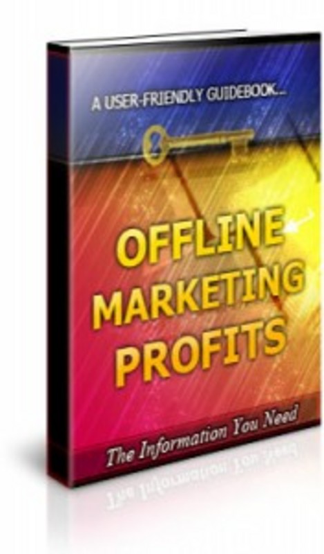 Product picture Offline Marketing Profits - Brandable Ebook with PLR