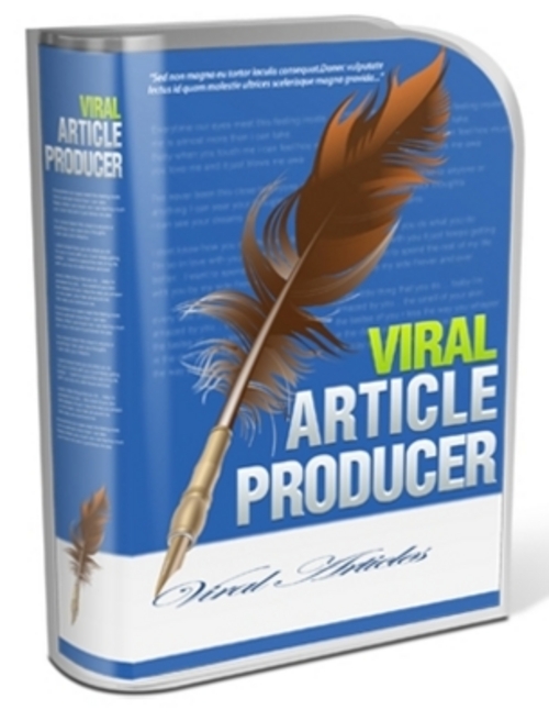 Product picture Viral Article Producer - Software with RR