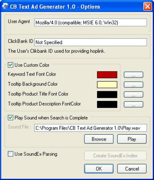 Product picture CB Text Ad Generator - Software with RR