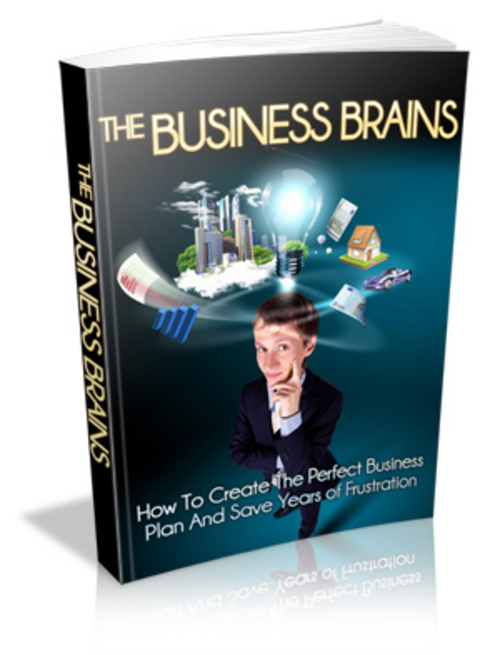 Product picture The Business Brains - Ebook with MRR