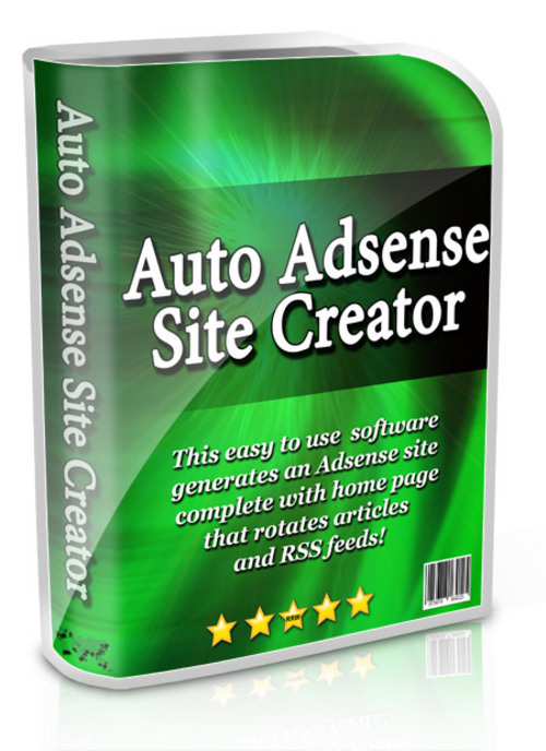 Product picture Auto Adsense Site Creator - Software & Video