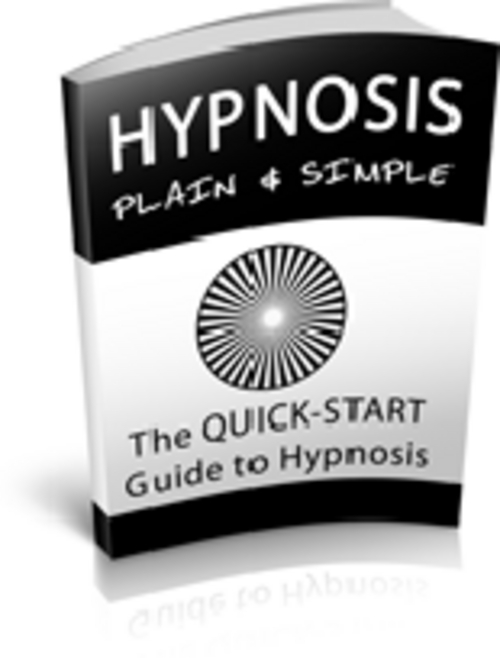 Product picture Hypnosis Plain And Simple - Ebook with MRR
