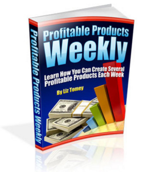 Product picture Profitable Products Weekly - Ebook with MRR