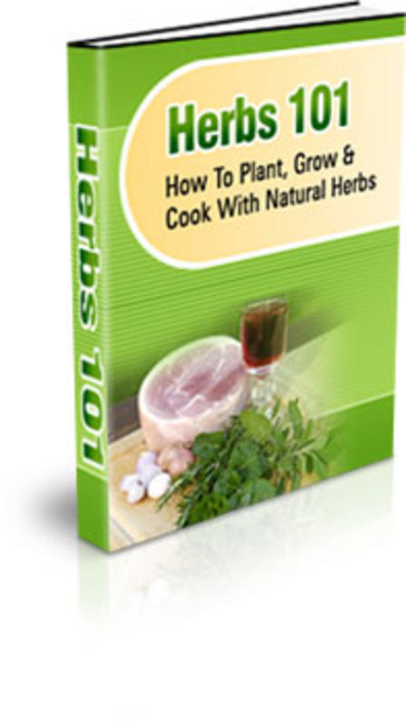 Product picture Herbs 101 - Ebook with PLR