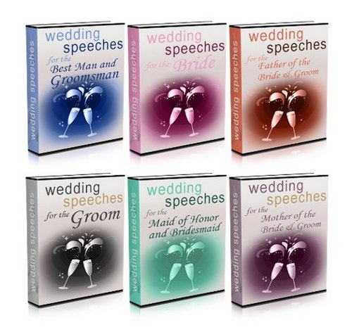 Product picture Wedding Speeches - Package with MRR