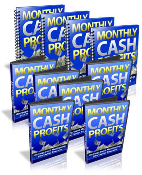Product picture Monthly Cash Profits Workshop - Instruction Videos & Bonus