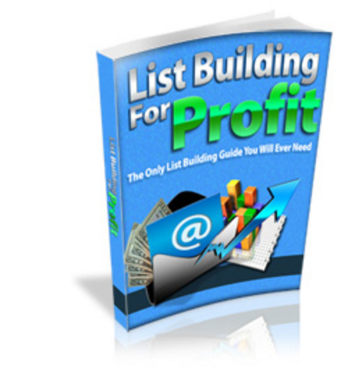 Product picture List Building for Profit - Ebook with MRR