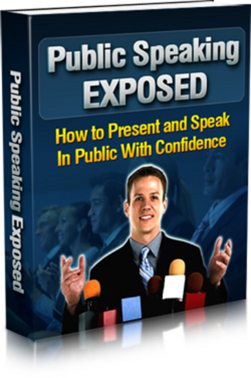 Product picture Public Speaking Exposed - Ebook with MRR