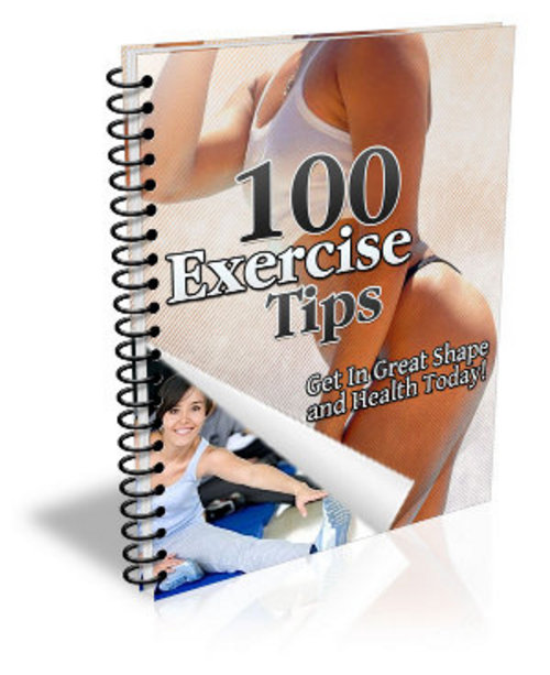 Product picture 100 Exercise Tips - Ebook with MRR