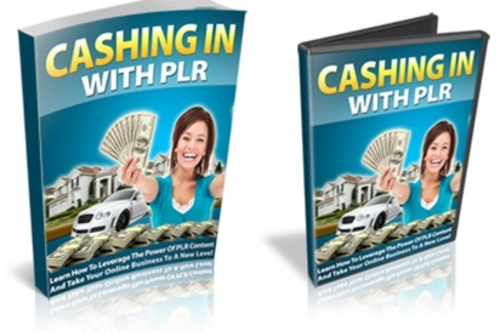 Product picture Cashing In With PLR - Videos, Ebook Pdf and Audio & Articles with MRR