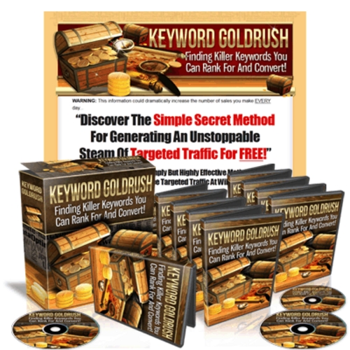 Product picture Keyword Goldrush - Instruction Videos & Ebook with MRR