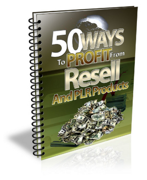 Product picture 50 Ways To Profit From Private Label Rights Products - Ebook with MRR