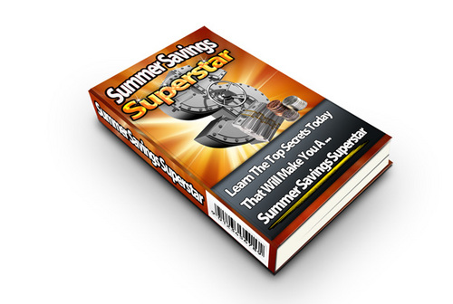 Product picture Summer Savings Superstar - Ebook with PLR